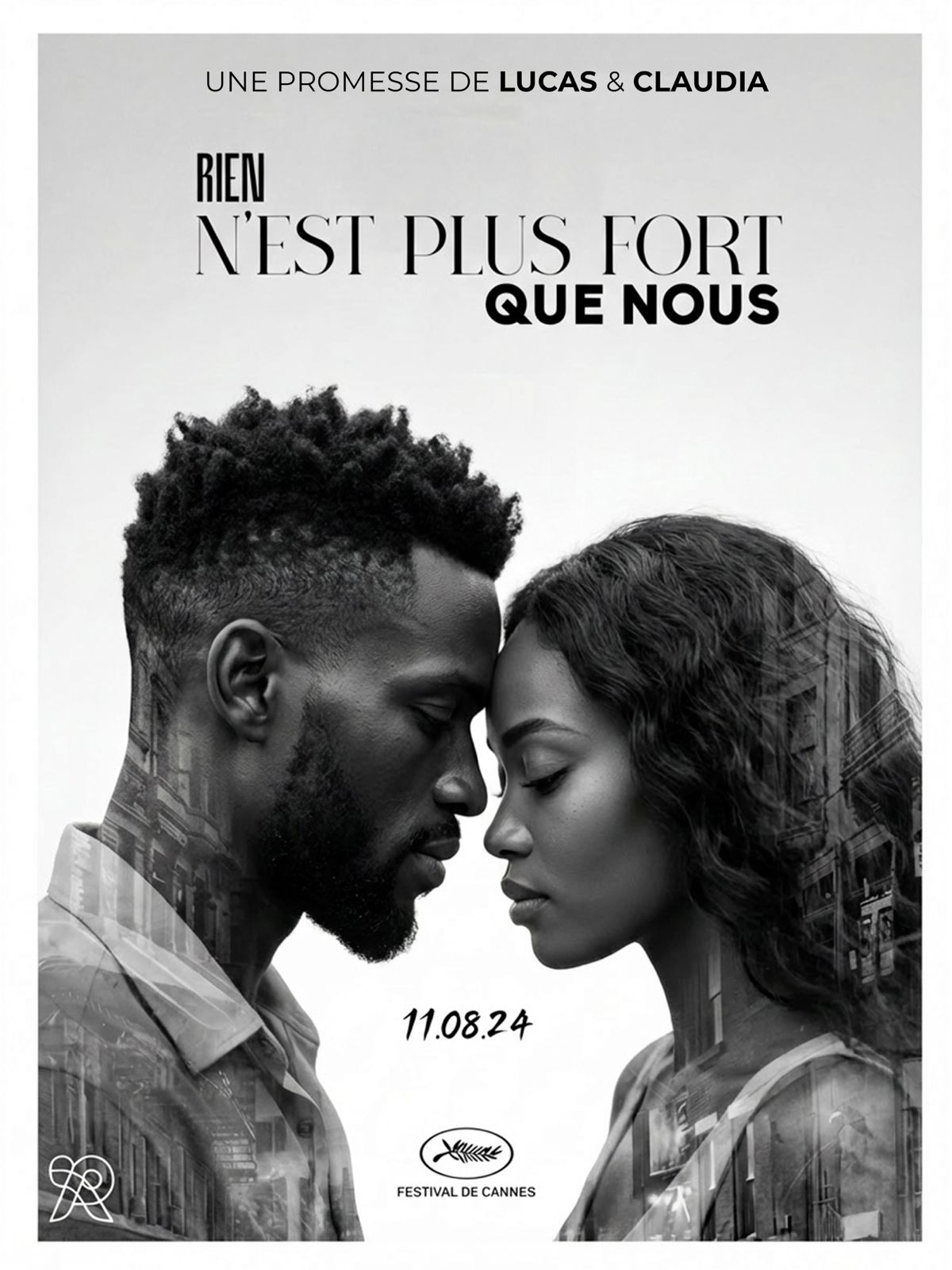 Cadre de Couple – Affiche de Film Personnalisée