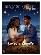 Cadre de Couple personnalisé – Illustration 3D Cinématographique